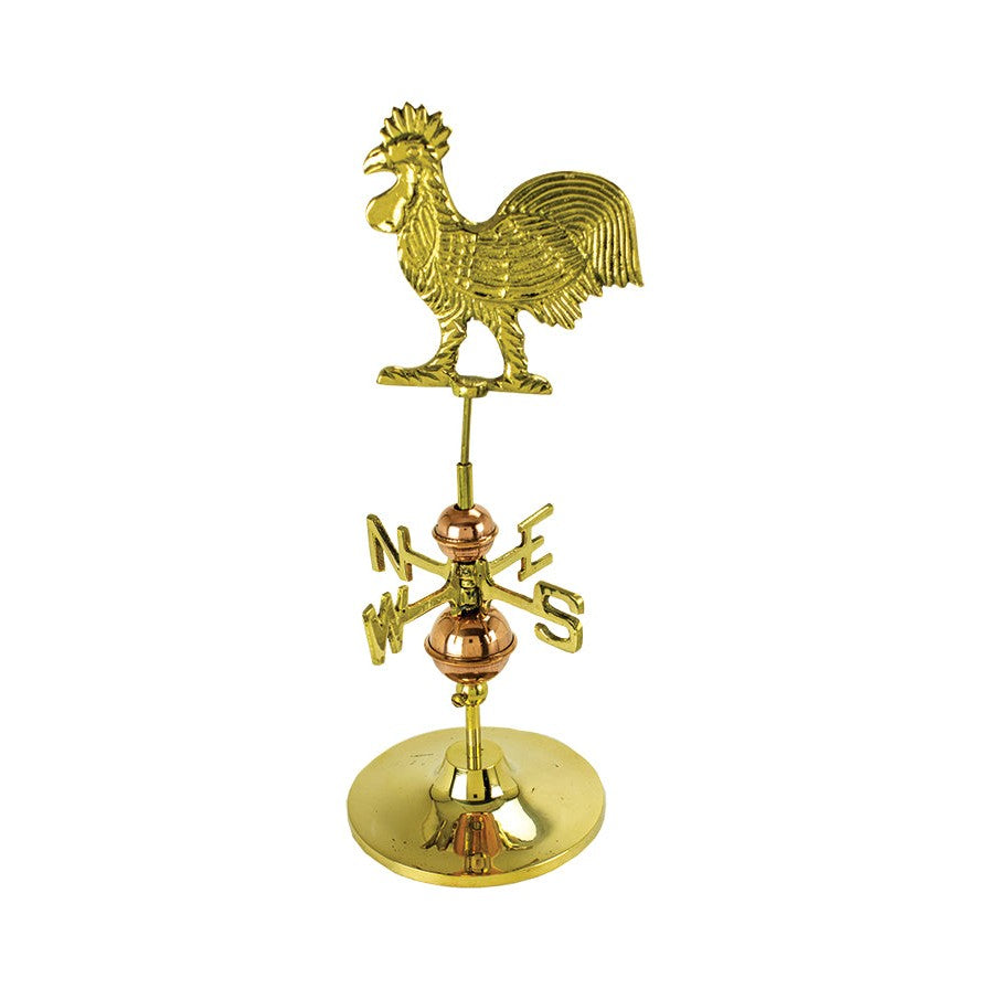 Polished Rooster WV Tabletop – Brass