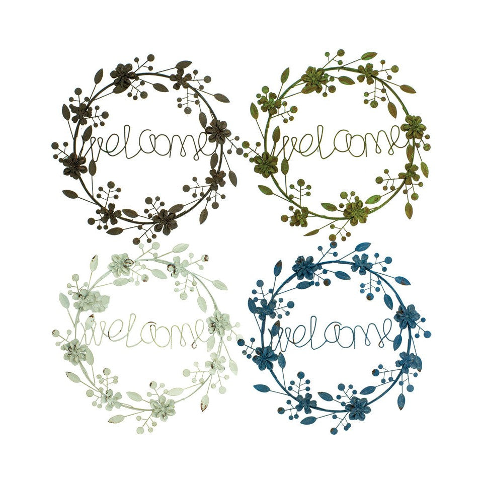 Welcome Wreath (Pkg. 4)