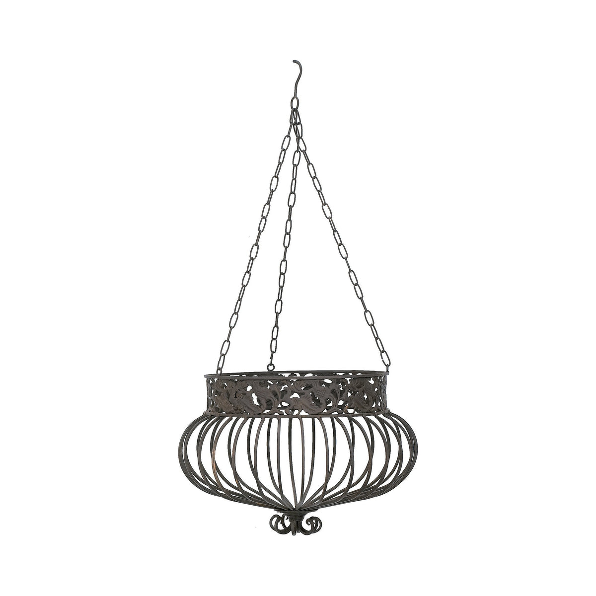 S/3 Hanging Planters – Rust