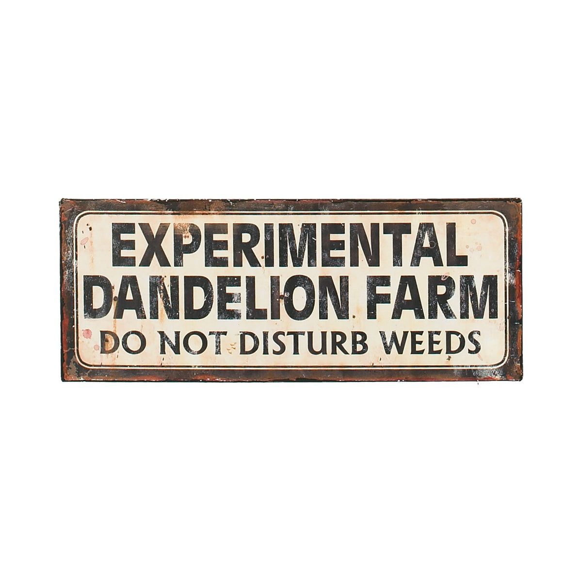 Dandelion Sign – Tin (Pkg. 6)