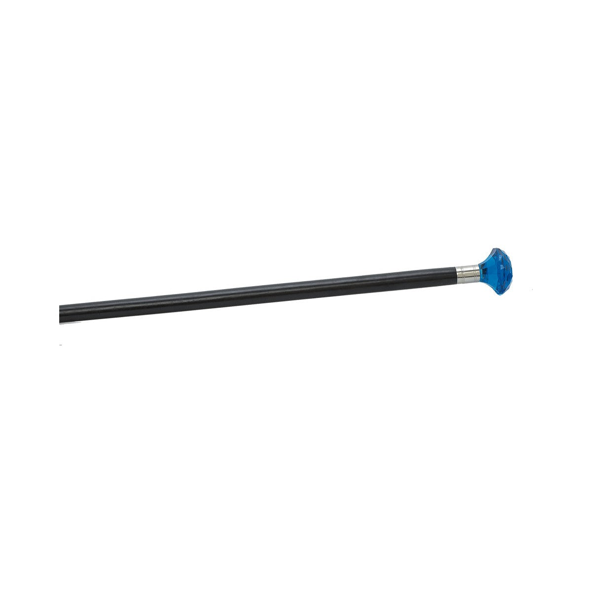 Blue Glass Walking Stick – 36″