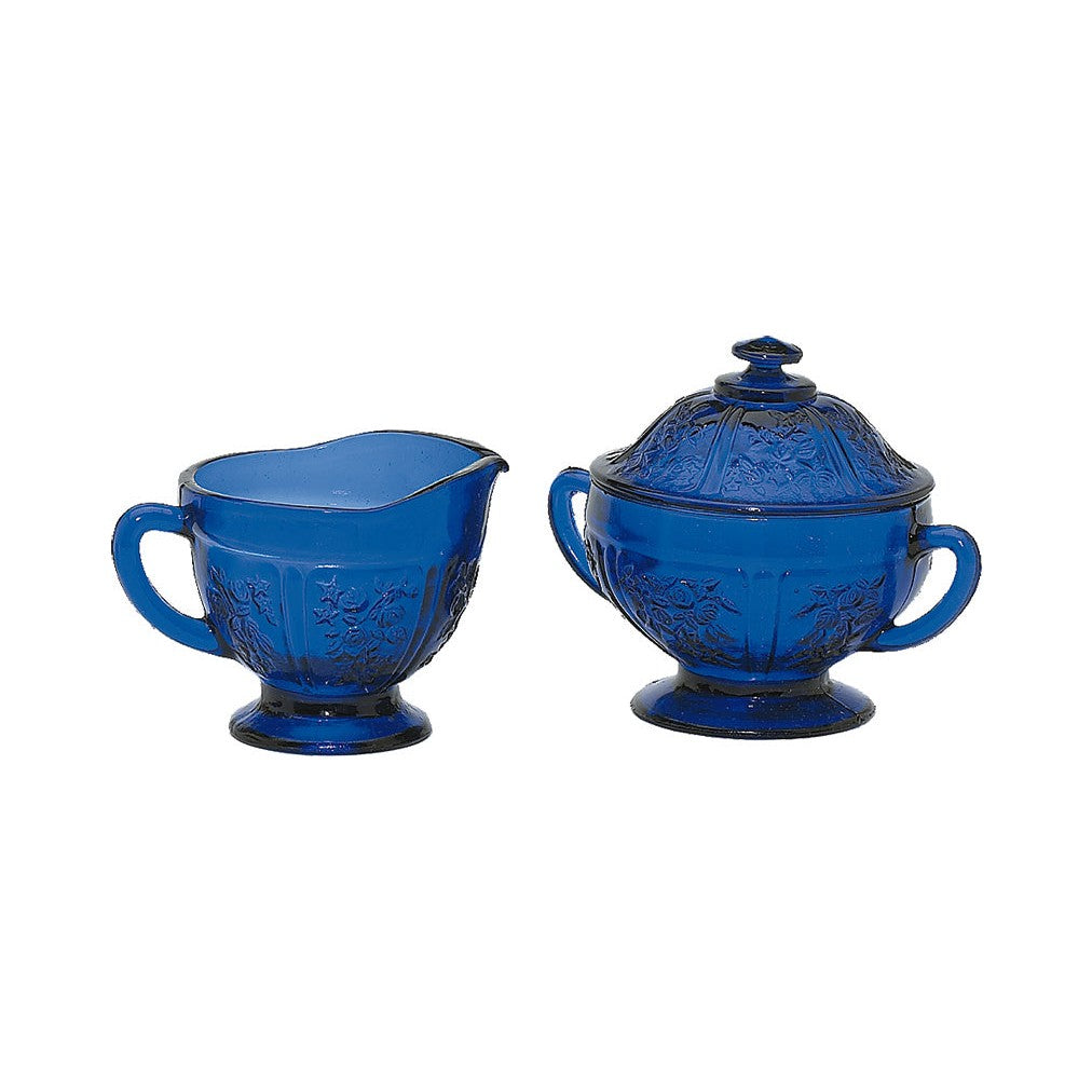Sugar & Creamer Set (Blue)