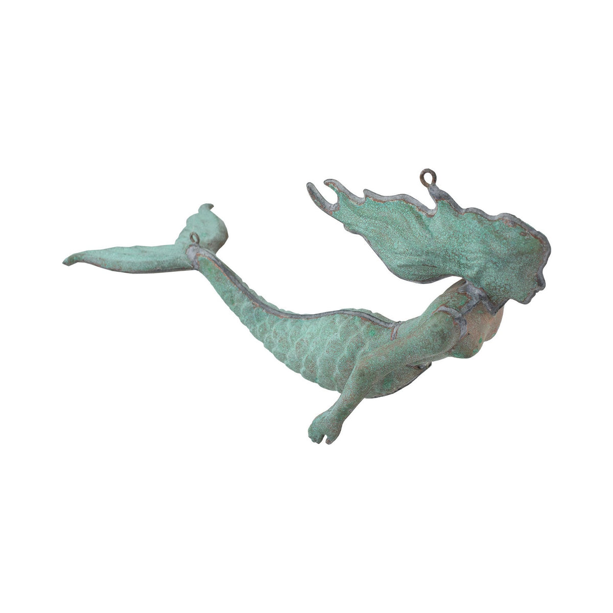 Small Hanging Mermaid – Antique