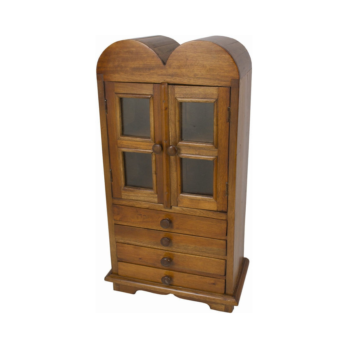 Mini Dome Cabinet – Mahogany