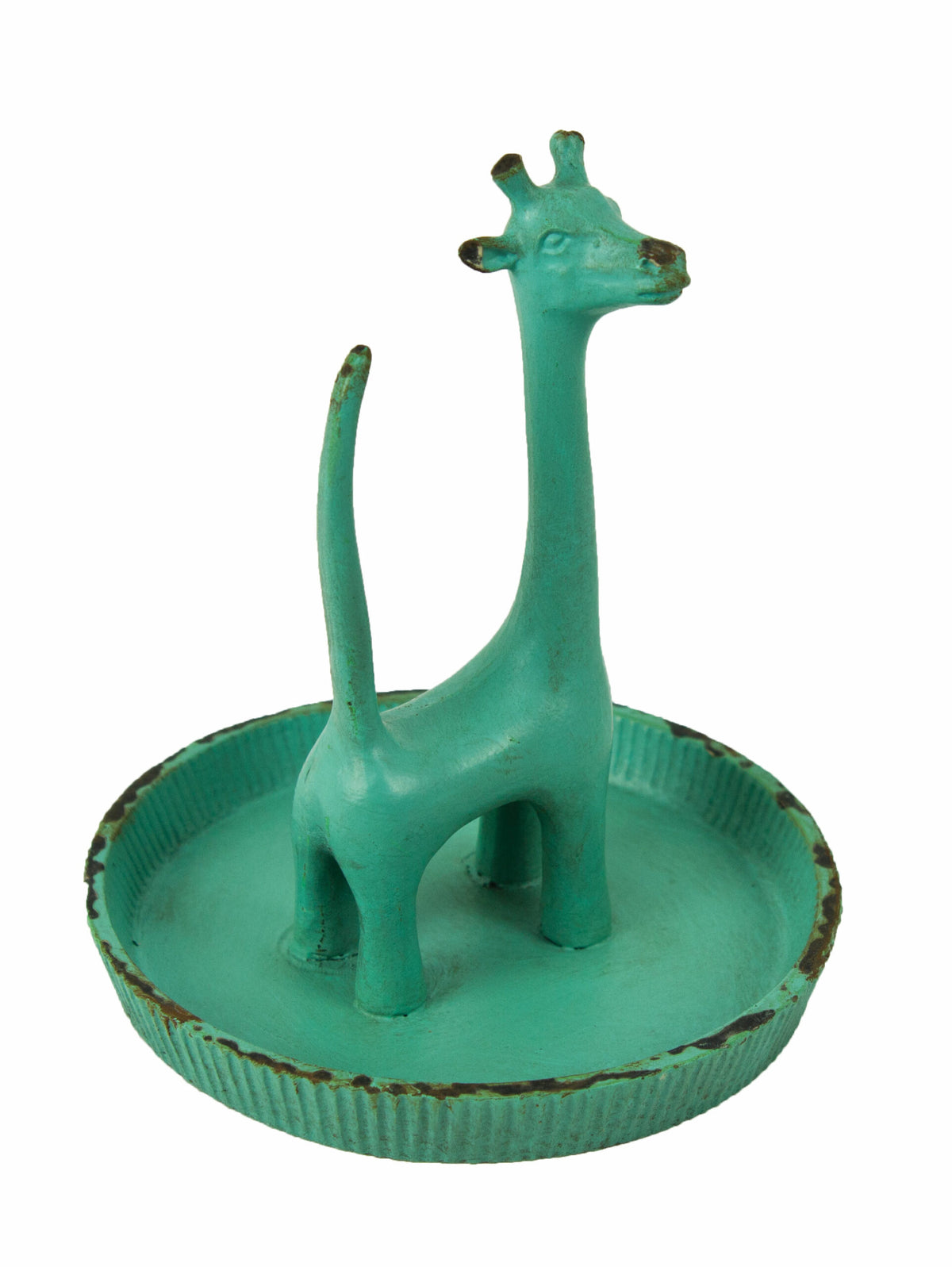 Giraffe Jewerly Holder- Pewter (Green) UA1382