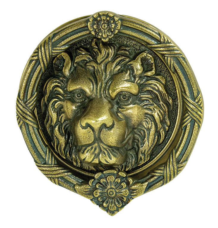 Lion Door Knocker – Aluminum UAL140