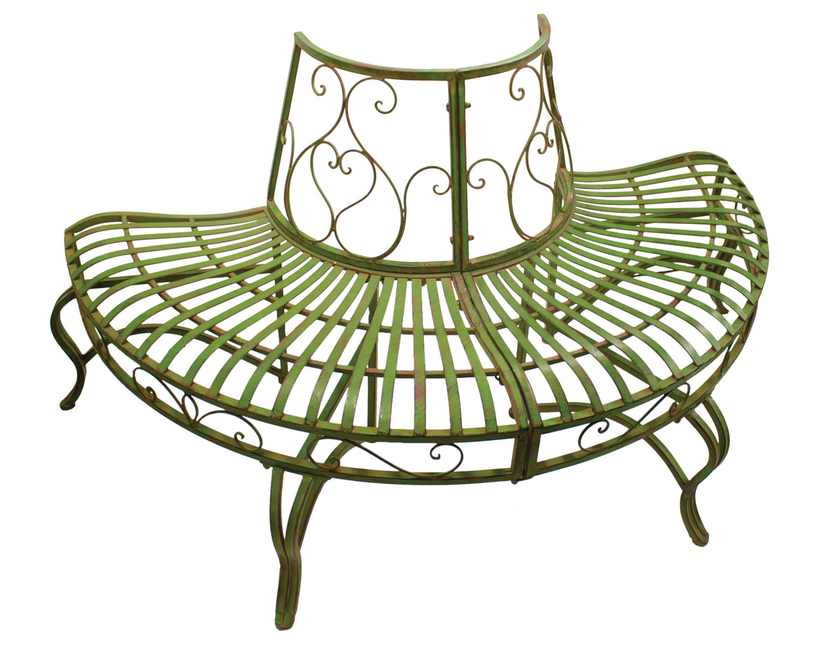 Half Round Tree Bench (Truck Only)