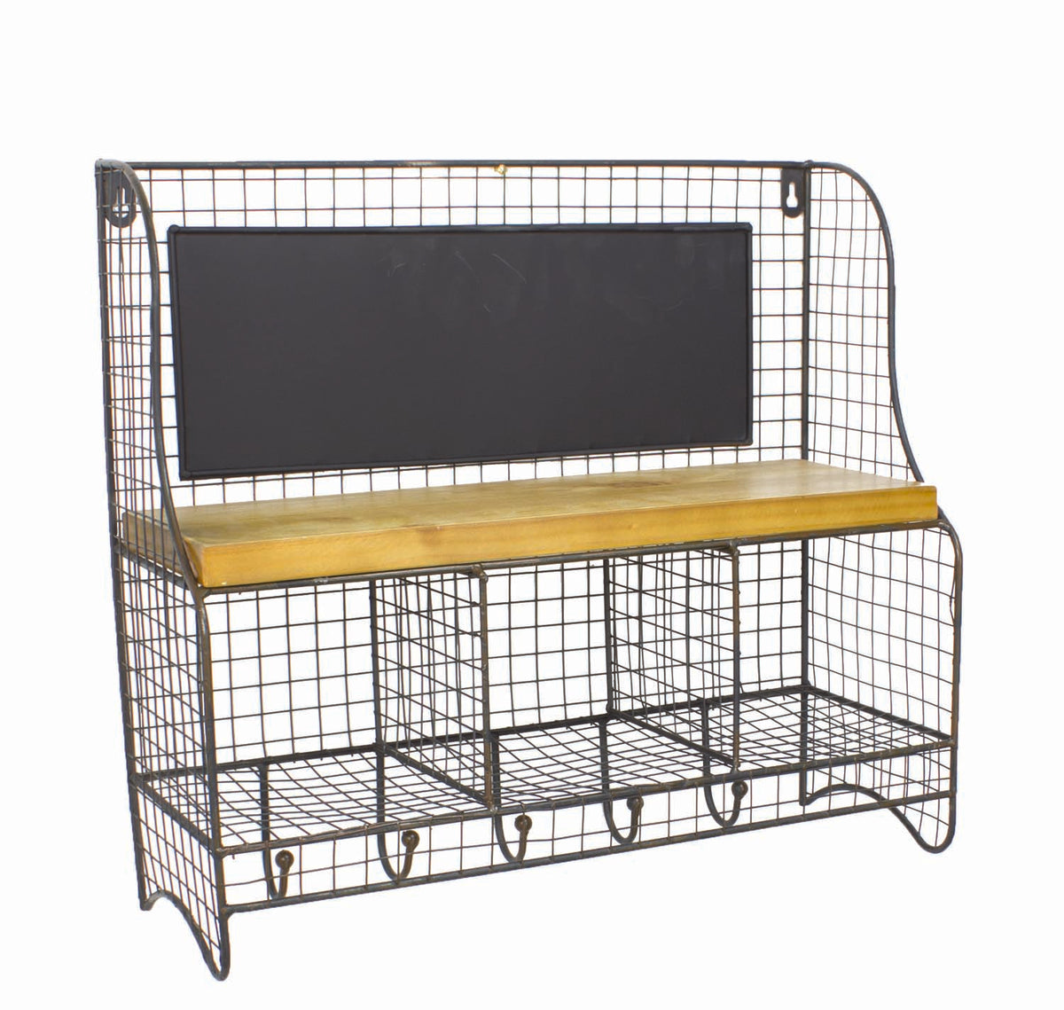 Wall Shelf w/ Hooks (Pkg. 2) UW2591