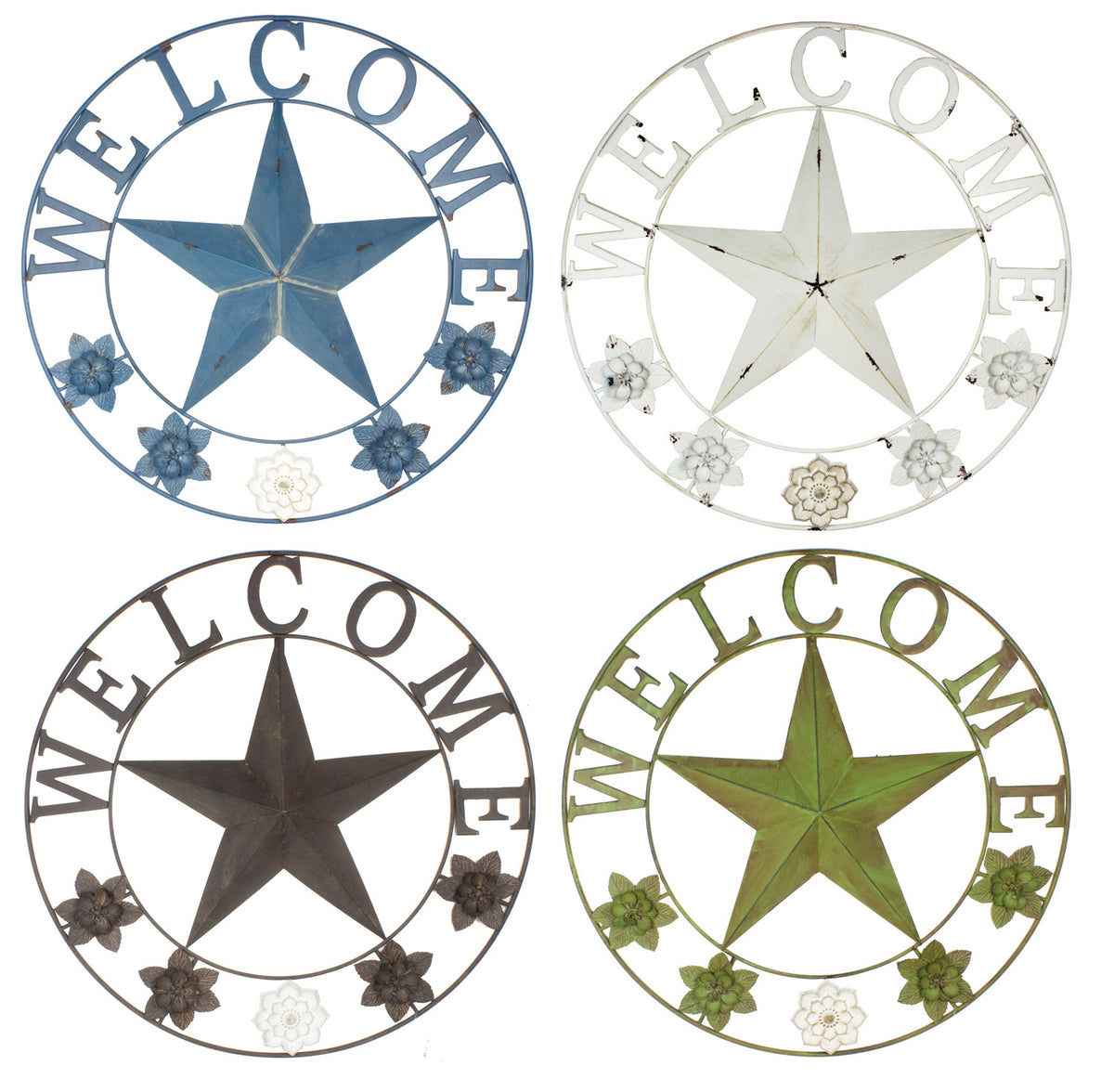Welcome / Star Decor (Pkg. 4) UW2630
