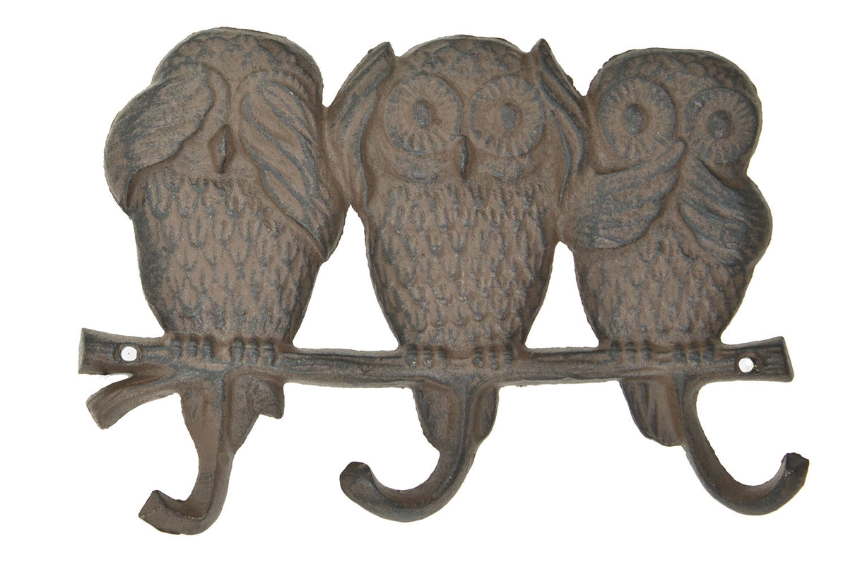 Owls Key Rack (Pkg. 4) – UX4125
