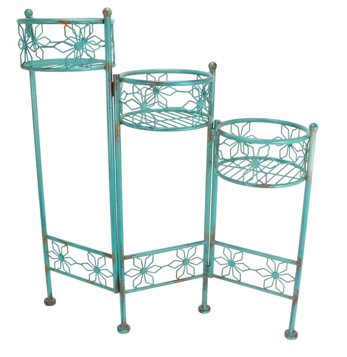 Folding Plant Holder – Blue UX9190