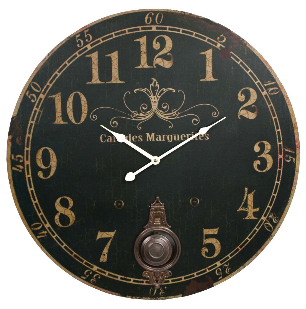 Café Des Marguerites Clock – 23″ W2340