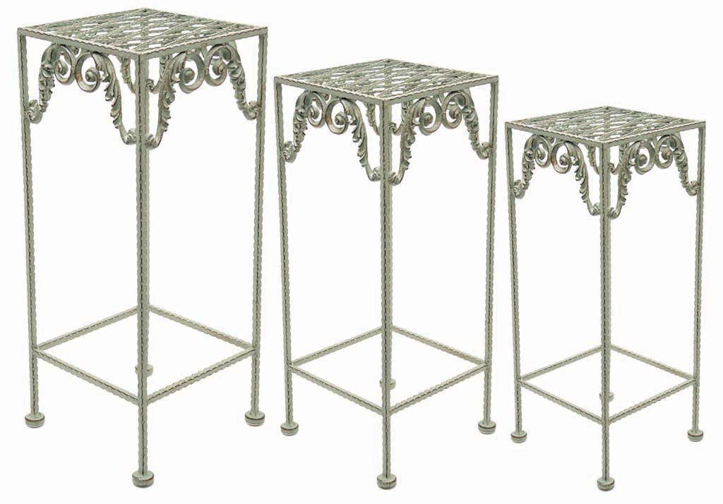 S/3 Sq. Plant Stands X2100