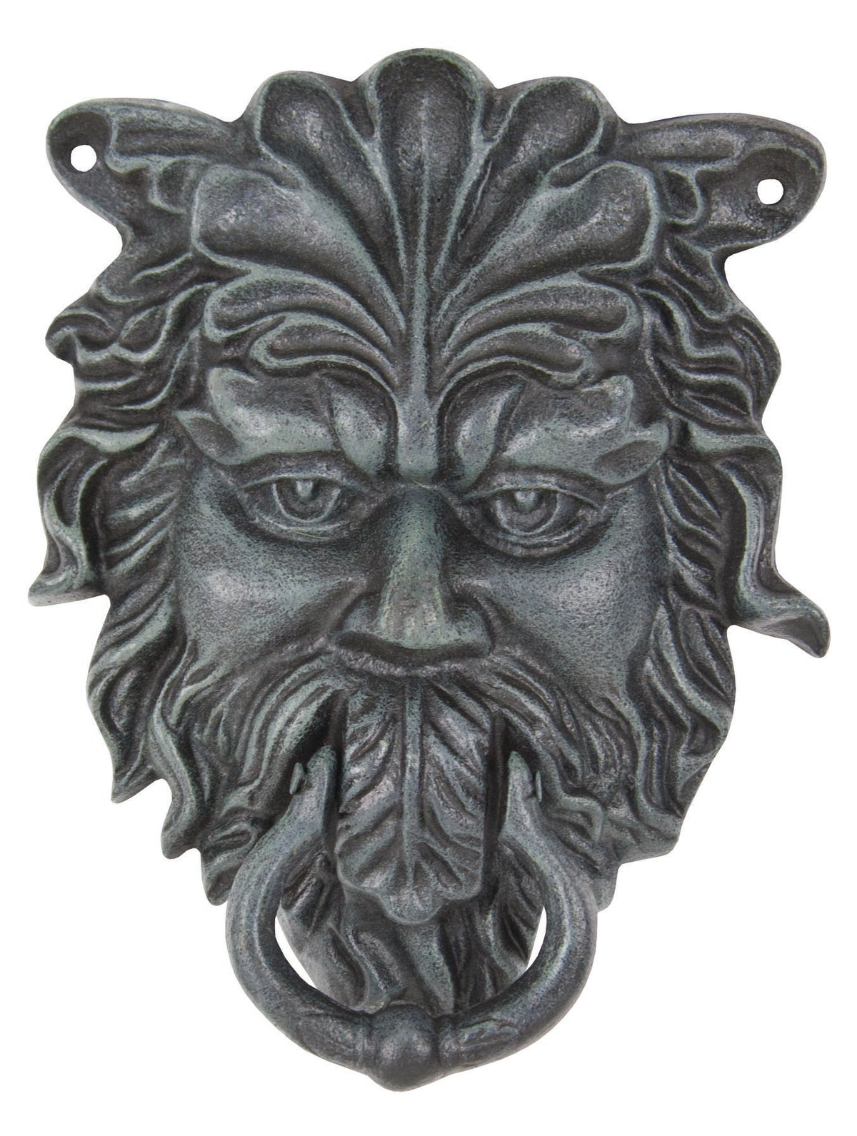 Man Door Knocker – Verdigris X2683