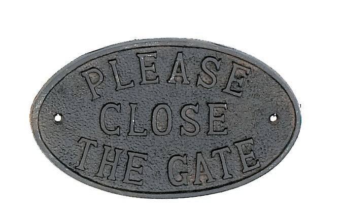 Close Gate (Pkg. 4) X675