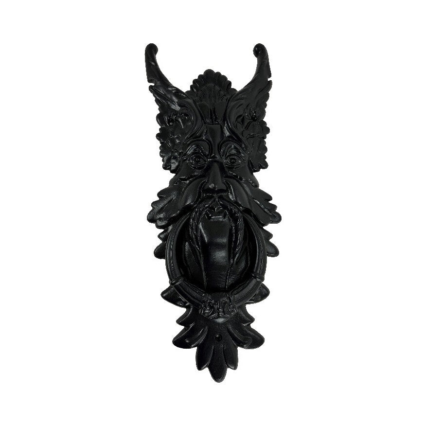Leaf Man Door Knocker – Black