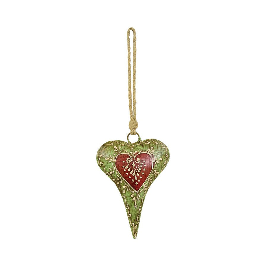 Heart Ornament – (Pkg. 4)