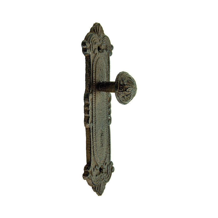 Knob Decor Rust w/ Black PKG.4