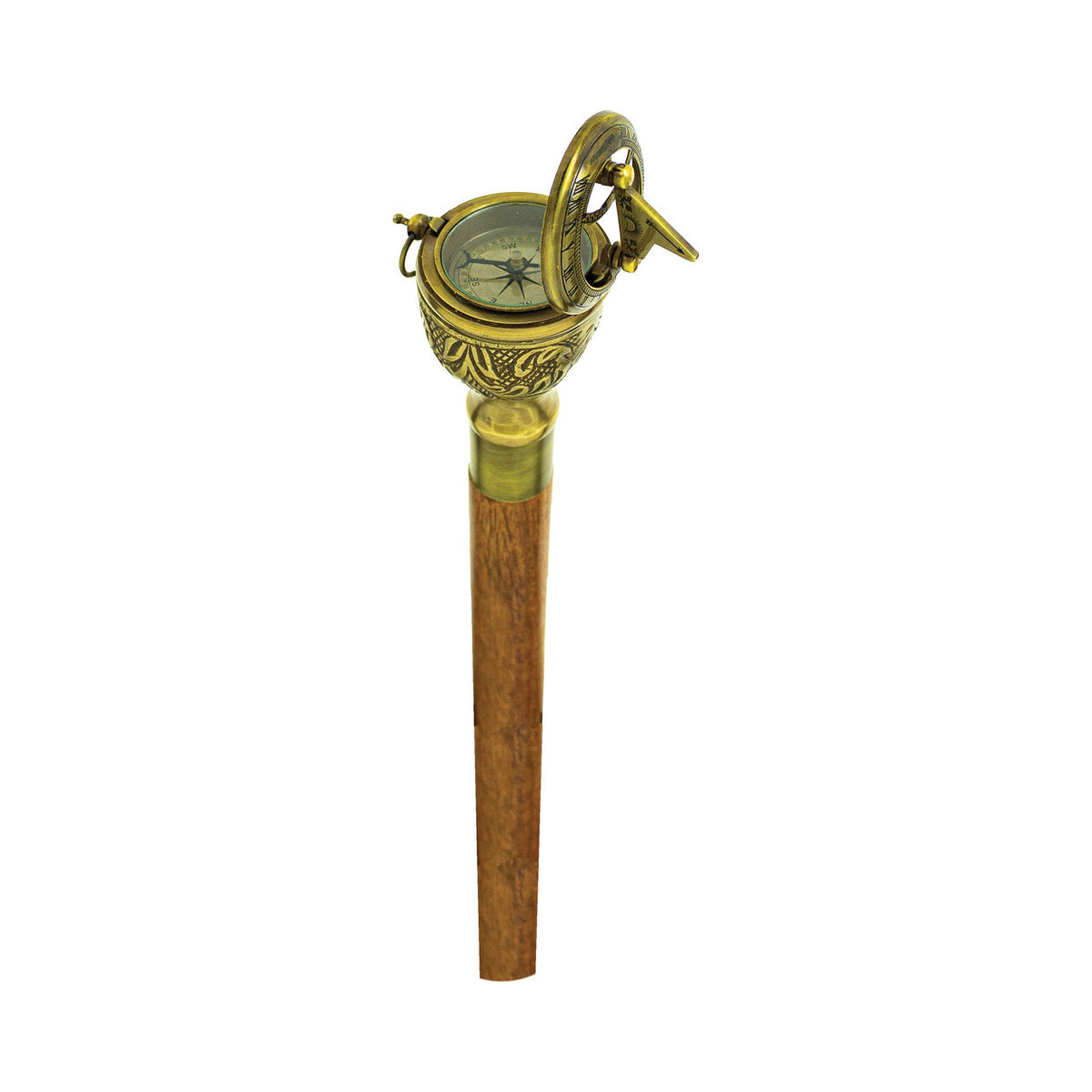 Compass / Sundial Walking Stick