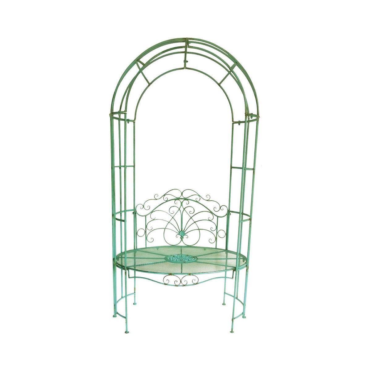 Arbor w/ Bench Green Finish – Truck Only