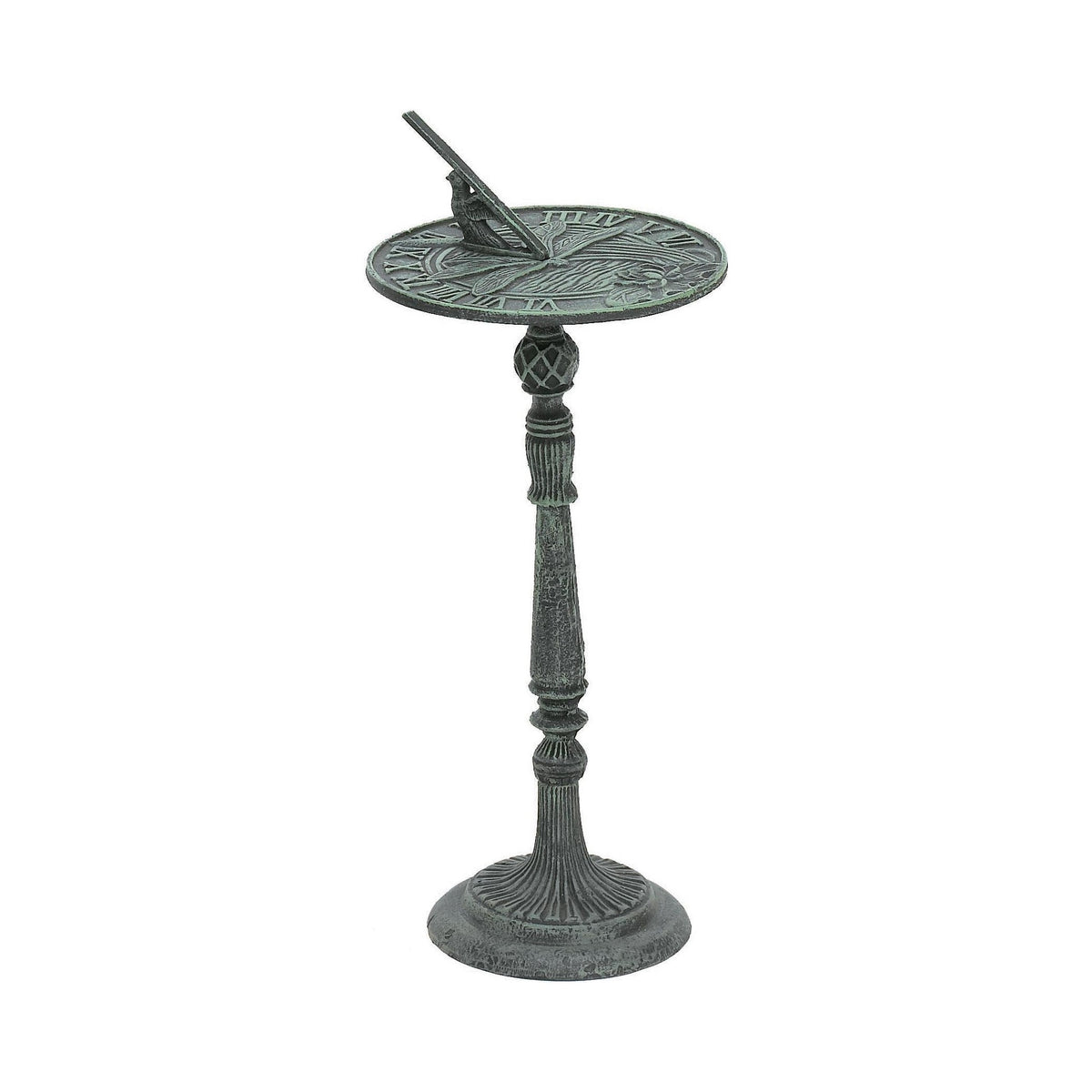 Dragonfly Sundial (Verdigris)