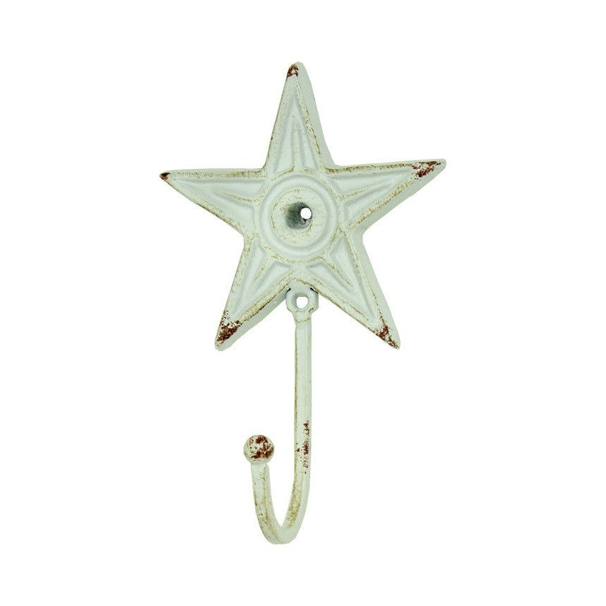 Star Hook – Antique White (Min. 10)