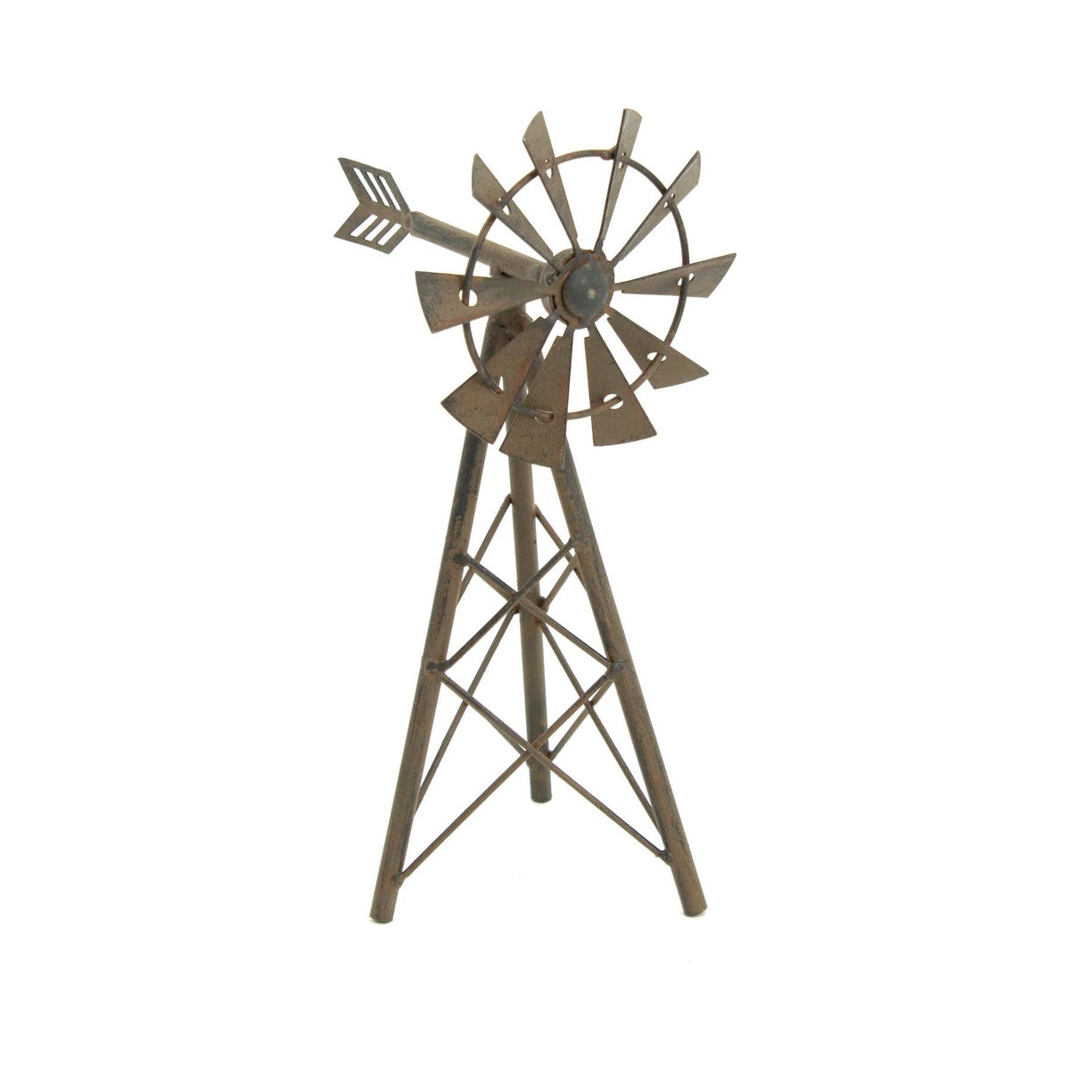 Tabletop Wind Spinner – Rust (Min. 2)