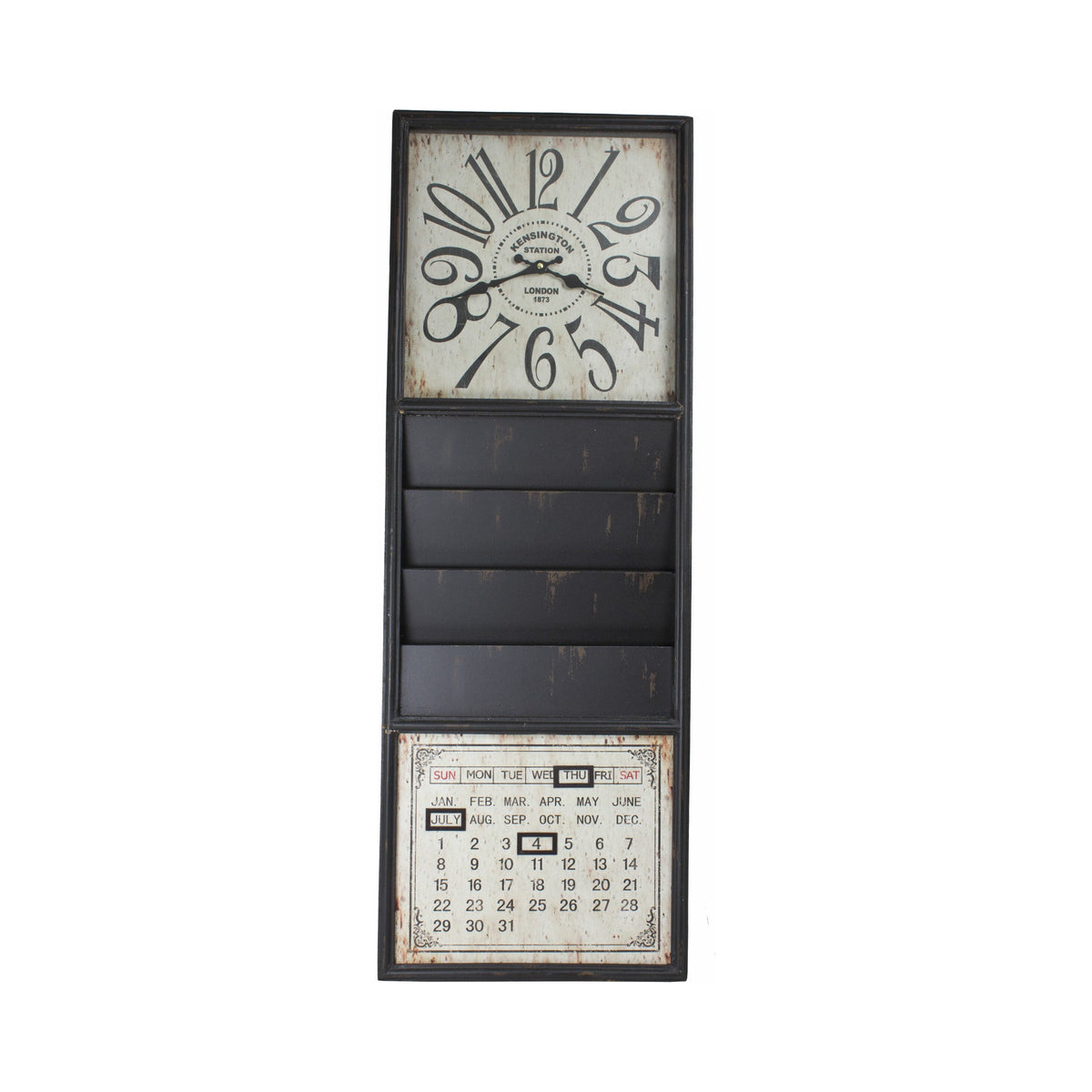 Calendar Clock (Pkg. 2)