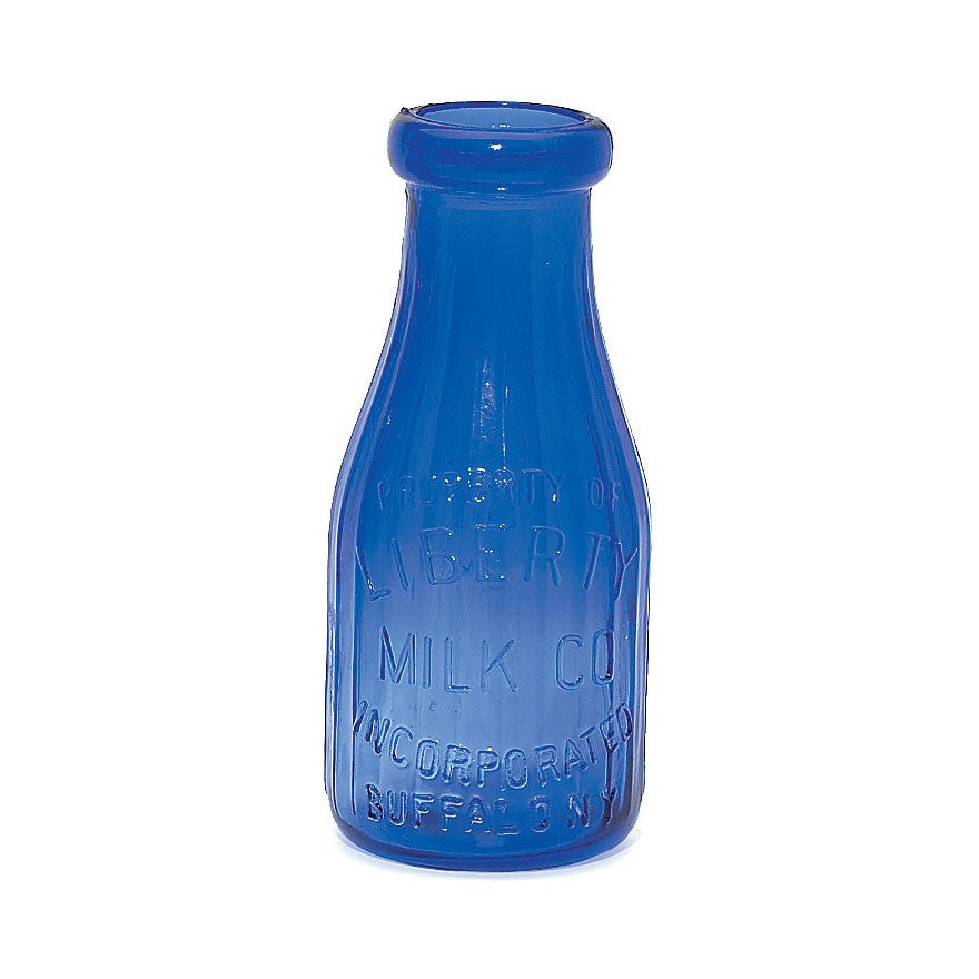 Liberty Milk Bottle (Blue)