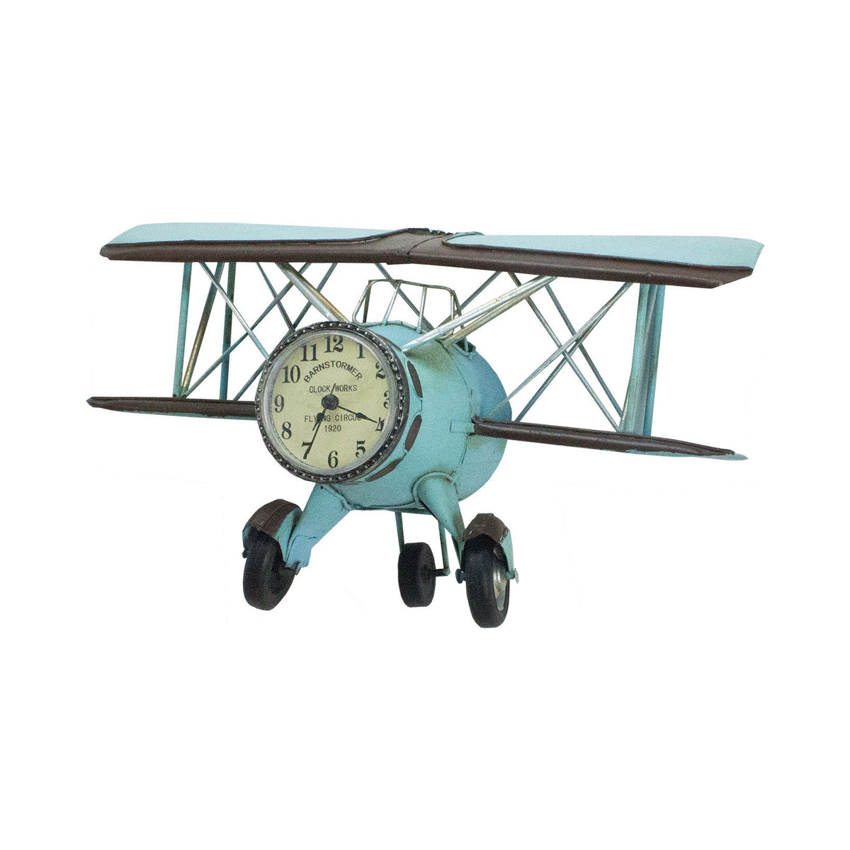 Airplane Clock – Blue