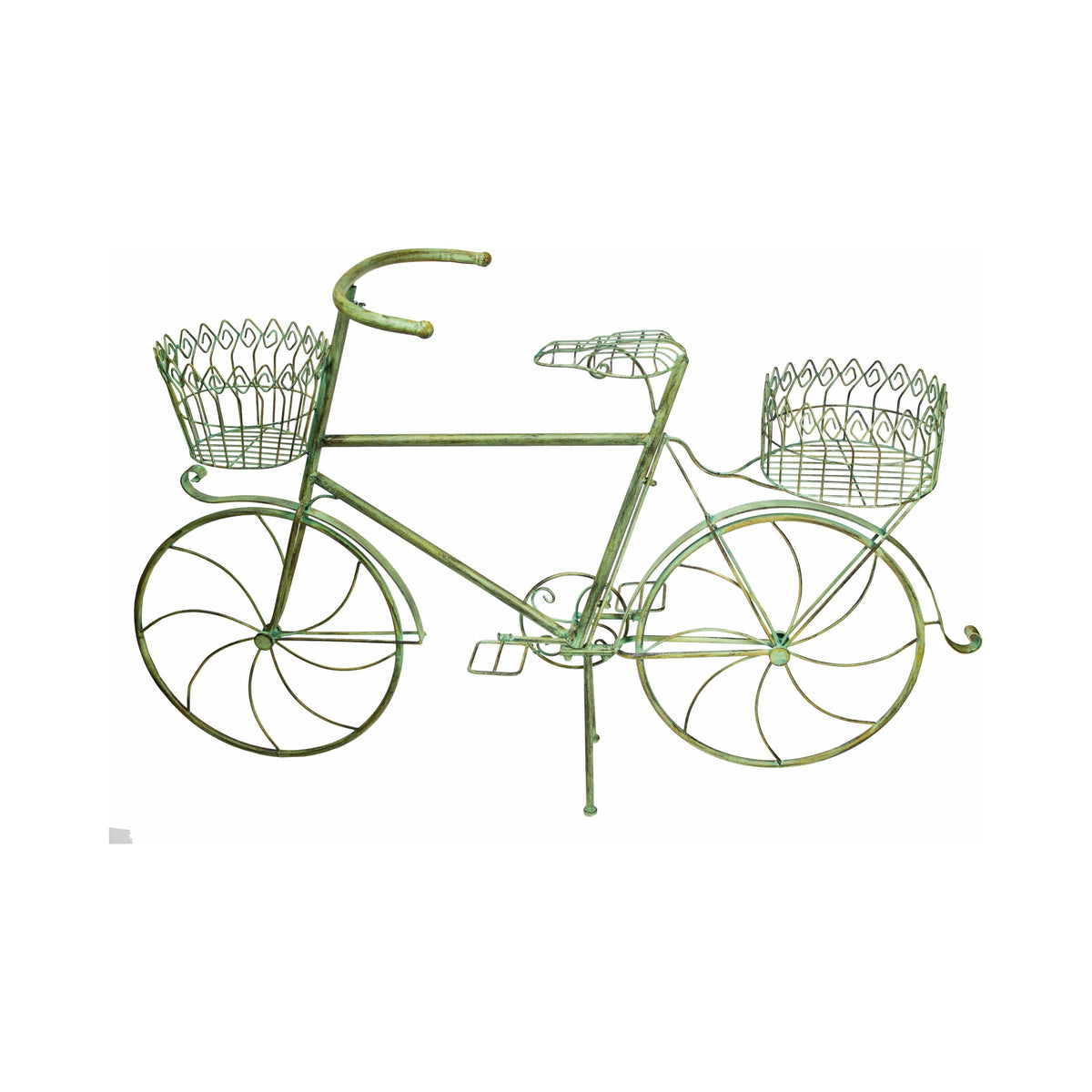 Bicycle Plant Holder (Green)