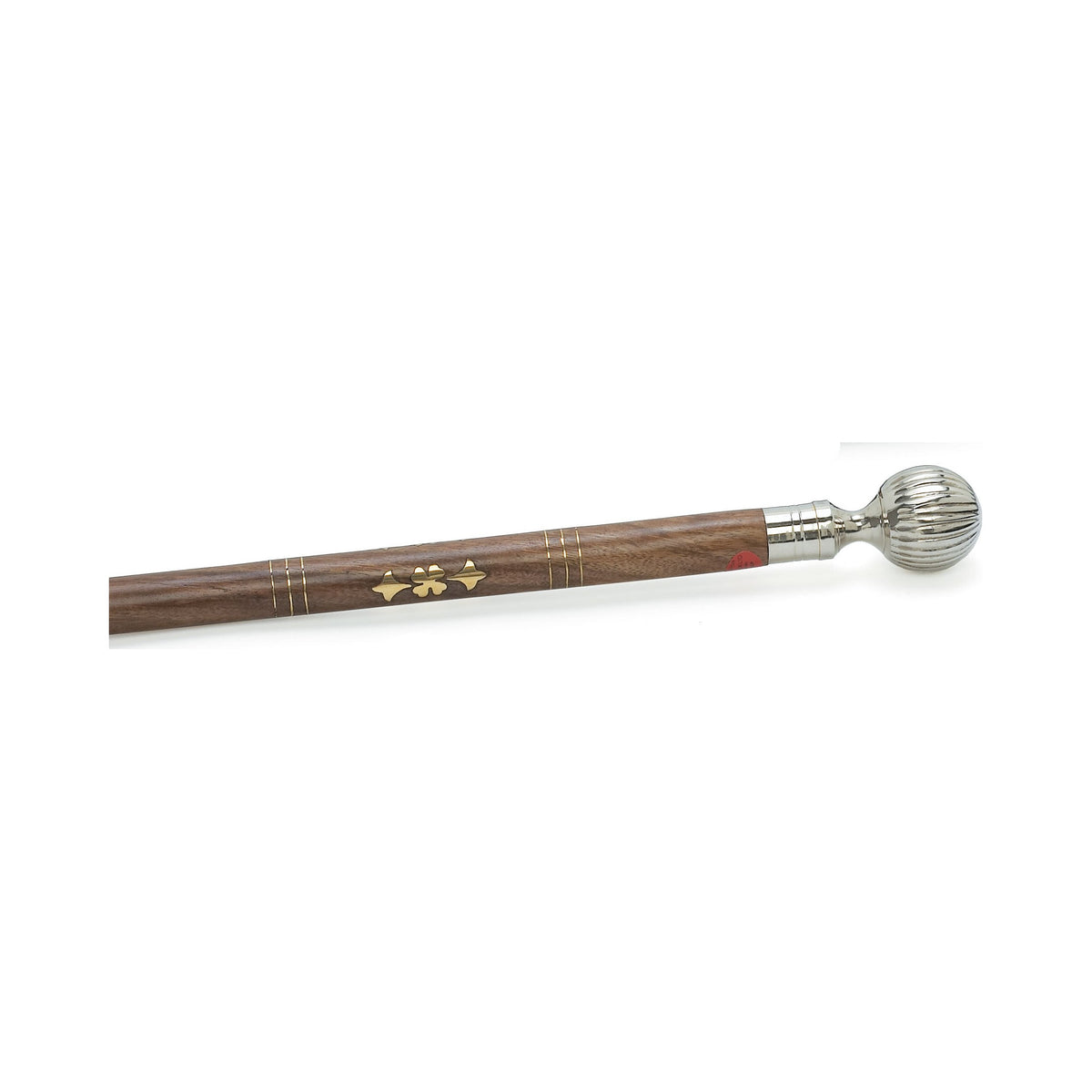 Ball Walking Stick- 36″ Nickel