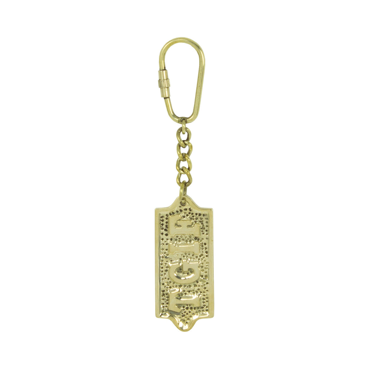 TGIF K/C Brass (Pkg. 4)