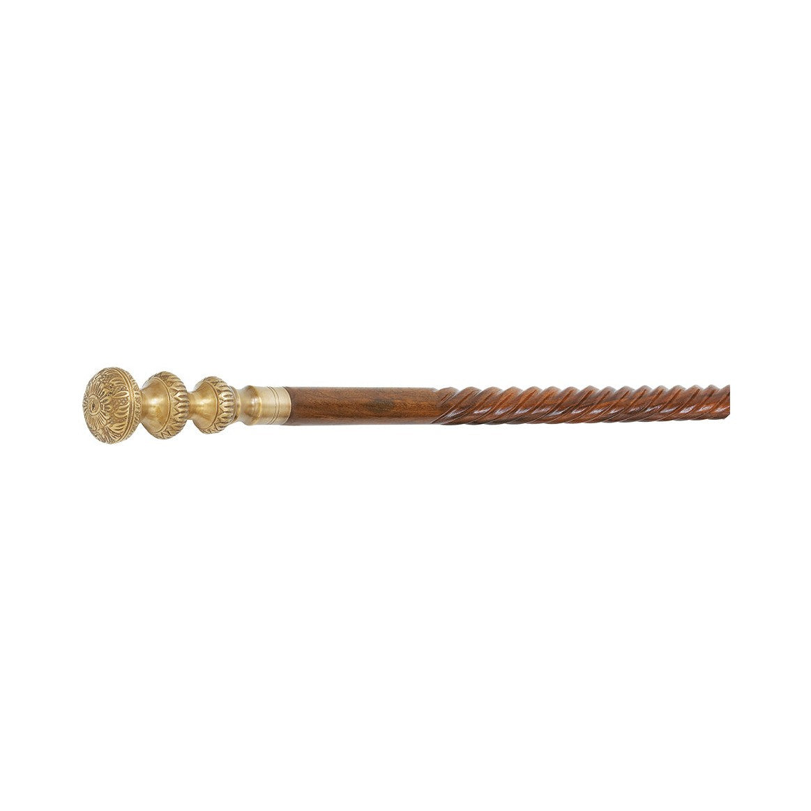 Brass Head Walking Stick – 36″