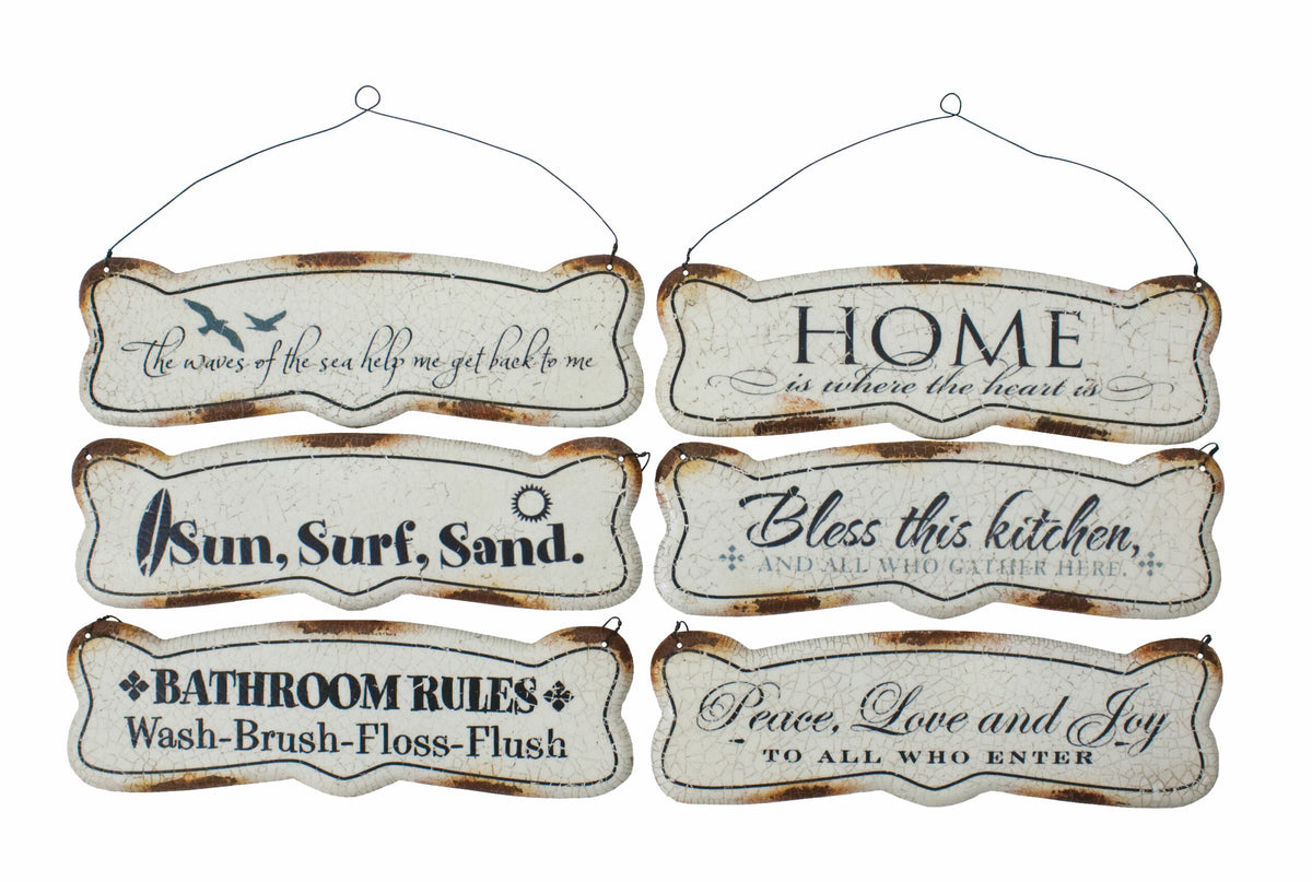 Signs (Pkg. 6) T862
