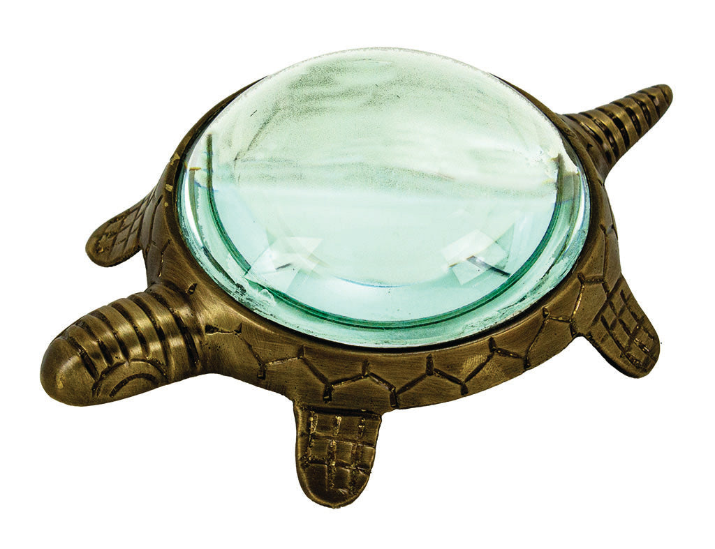 Turtle Magnifying Glass – Antique Brass (Min. 2) UA1476