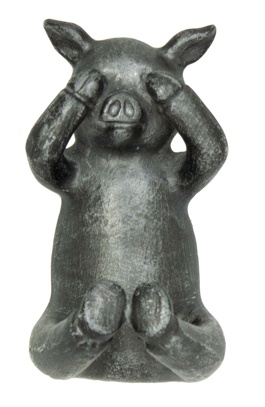 No See Pig Hook Pewter (Pkg. 4) UH507