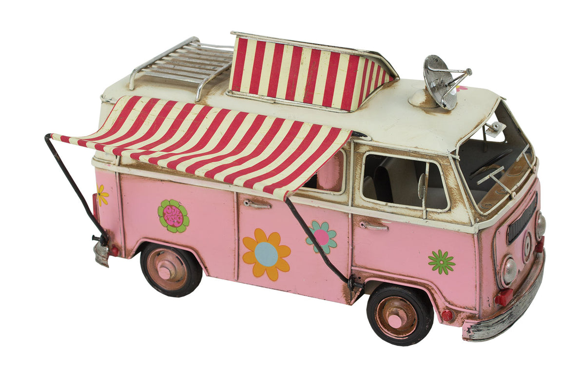 Pink Camper – Red/White awning UT571