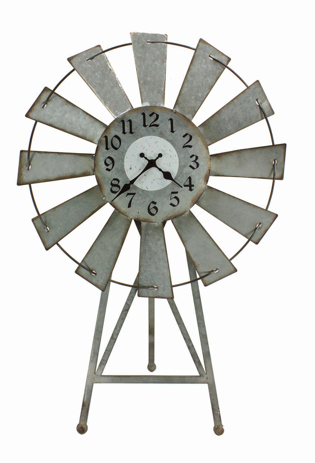 Windmill Clock On Stand  (Pkg. 2) UW2606