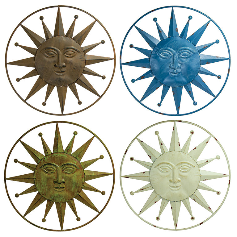 Sun w/Ring Plaque (Pkg. 4) UW2657