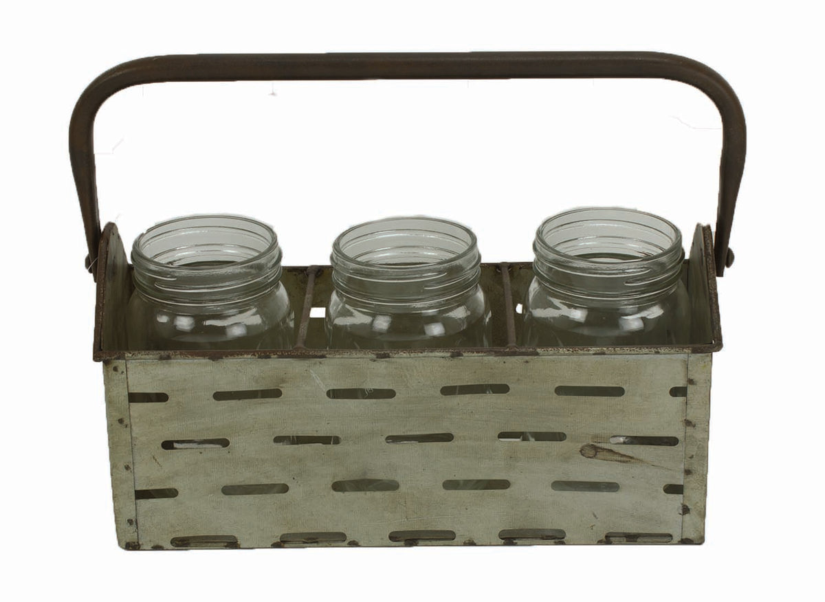 Flower Holder – 3 jars  ( Pkg. 2) UW6023