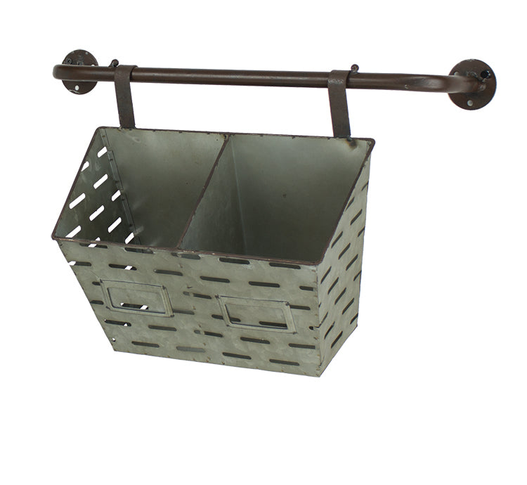 Olive Wall Bucket (Pkg. 4) UW6043