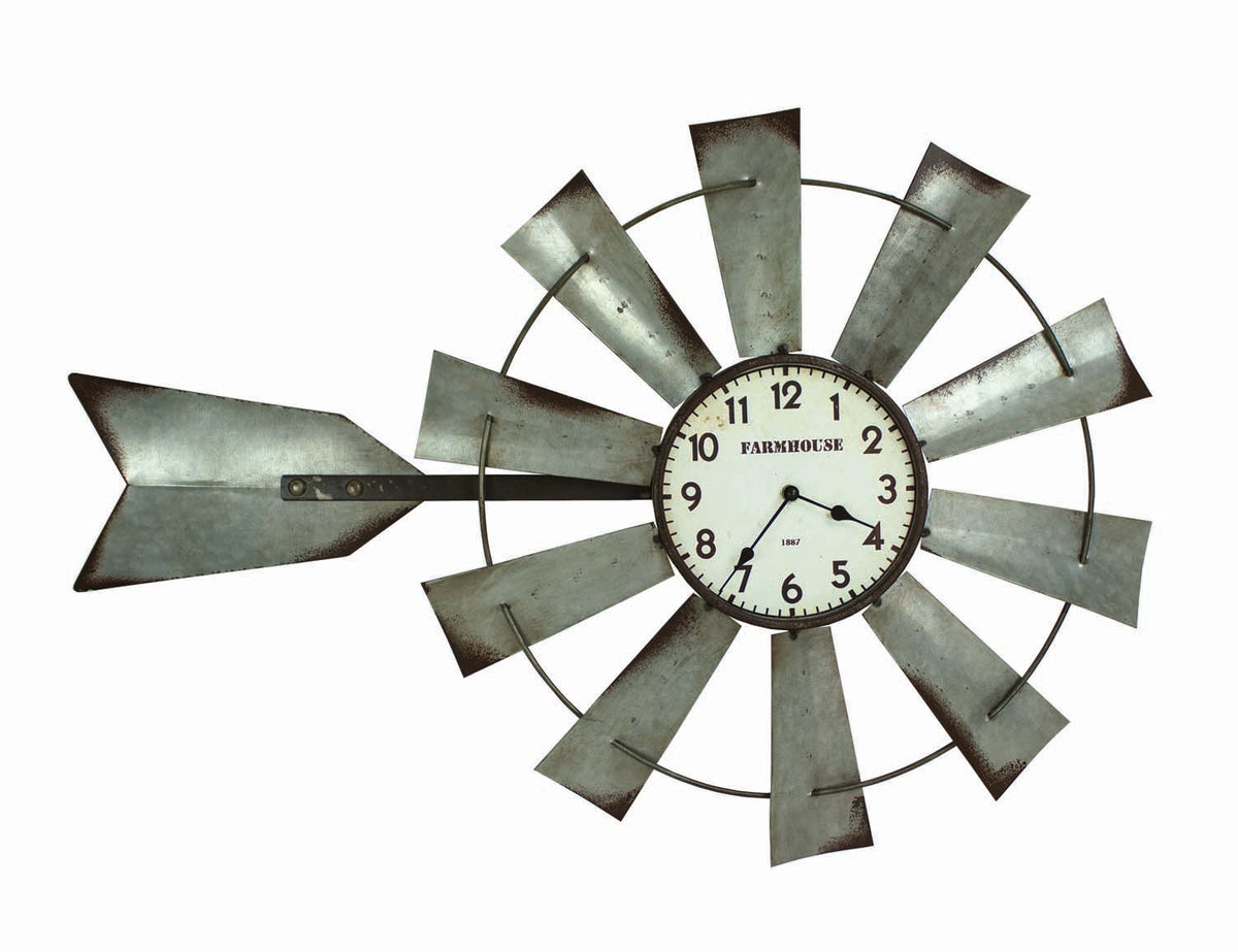 Windmill Wall Clock (Min. 2) UW6110