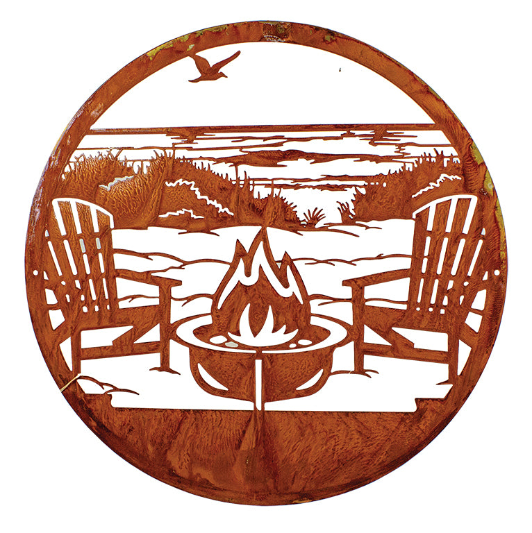 Fire Pit Plaque (Min. 2) UW6225