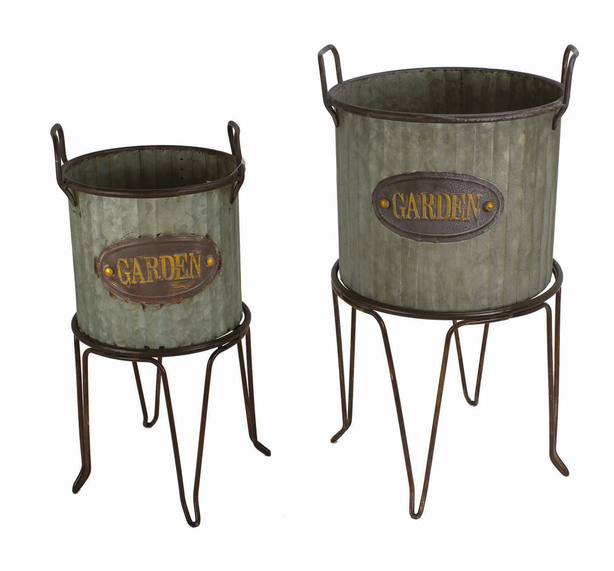 S/2 Planters on Stand UW8008
