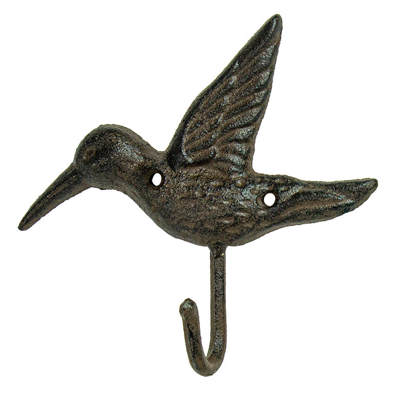 Hummingbird Key Hook – Rust – (Pkg. 6) UX4533