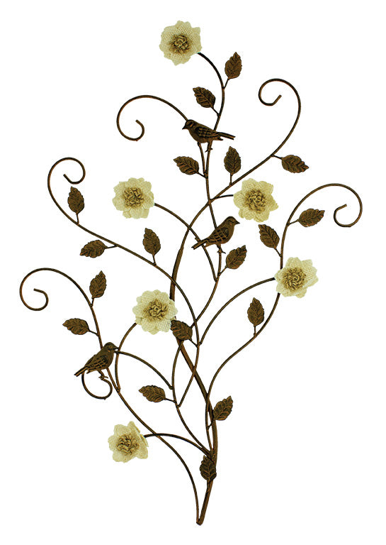 Flower Bird Decor – (Pkg. 4) UX4585