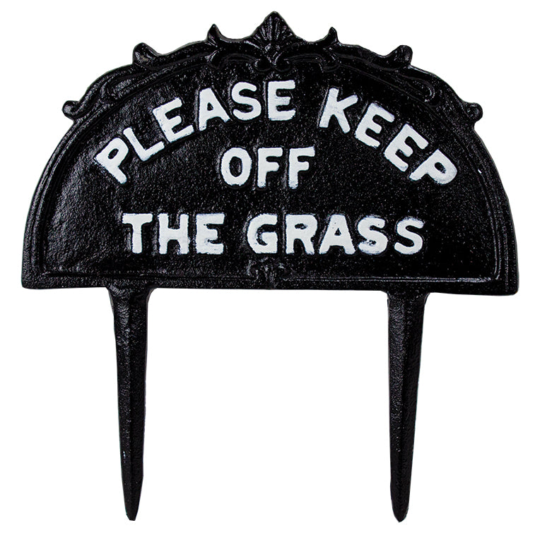 Keep Off the Grass Stake (Pkg. 4)