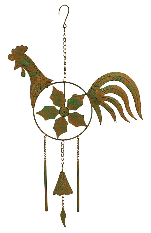 Rooster Spinner w/Bell – Rust (Min. 2) UX7078