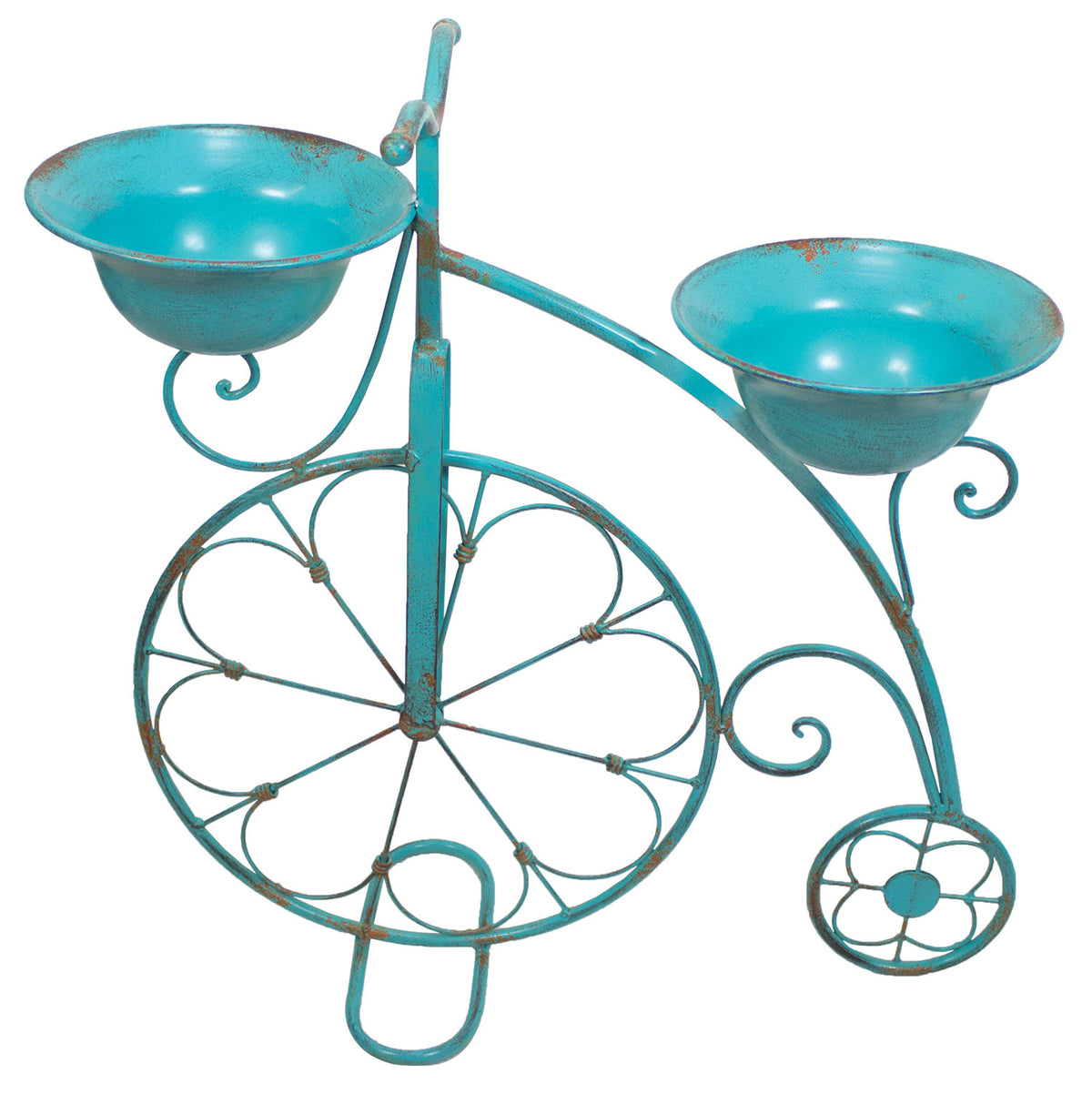 Bike Plant Stand- Blue (Pkg 4)